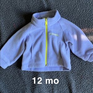 12 mo Girls Columbia Fleece